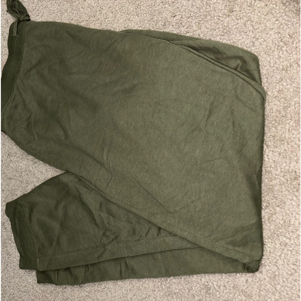Weatherproof Vintage 1948 brand adult Slim tapered fit sweats green work out pan